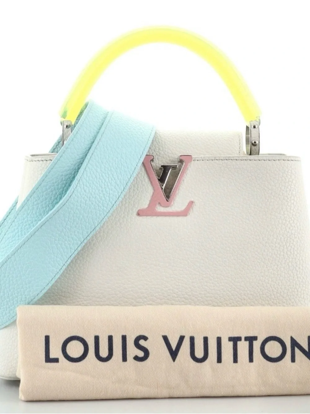 Louis Vuitton Capucines Bag leather with Plexiglass BB